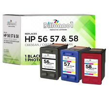 3PK Ink Cartridges for HP 56 57 58 DeskJet 450 5150 5550 5650 picture