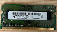 MICRON 2GB MT8KTF25664HZ-1G6M1 11-11-B2 DDR3-1600 SODIMM PC3-12800 HP 621565-001 picture