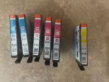 LOT OF 6 GENUINE HP 395/395XL CYM INK CARTRIDGE B2-5(17) picture