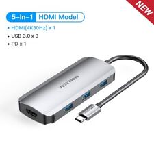 USB C Hub USB C to HDMI 4K VGA PD RJ45 3.5mm USB 3.0 Dock Accessories picture
