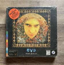 Vintage PETER GABRIEL PC Mac CD ROM + Picture Book Box Set EVE Computer Game NEW picture
