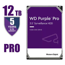 WD Purple Pro 12TB Internal Hard Drive 256 MB Surveillance 7200 RPM WD121PURP picture