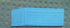 IBM 1960-70s Lot of 100 blue punch cards ... picture