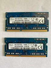 4GB (2x 2GB) Kit DDR3 PC3-10600s or PC3-12800s Laptop SODIMM Memory RAM picture