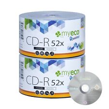100 Pack MyEco CD-R CDR 52X 700MB 80Min Economy Logo Blank Recordable Media Disc picture