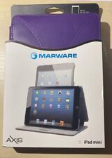 Marware Axis A1AX11Y Ipad Mini 1 2 3 Purple Leather Cover Stand Folio Case picture