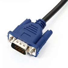 Brand New, LOT OF 2,  Super  SVGA,  VGA Monitor  Cable (Male to Male) picture
