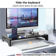 Monitor Stand Riser with Storage Organizer for Home Office Computer picture