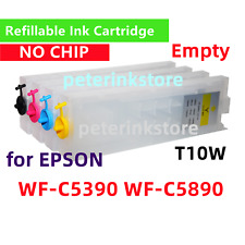 NOCHIP Refillable Ink Cartridge Pro WF-C5390 WF-C5890 Printer T10W T10S NOCHIP picture