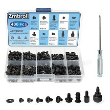 400Pcs Computer Screws Standoffs Kit SSD Screw for Universal Motherboard PC picture