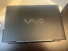 Sony Vaio Black laptop Model PCG-41216L - top plat and screen w/screws picture