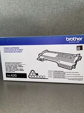 GENUINE Brother TN-420 TN420 BLACK Toner Standard Yield Sealed Box NEW picture