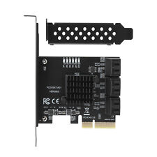 6 Port PCI-E Expansion Card Board Adapter PCI-E x4x8x16 6G SATA3.0 For ASMedia f picture
