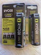 Ryobi 2Ah Lithium Rechargeable Battery 2-Pack FVB02 New picture