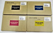 Xerox DC 700 700i 770 550 560 570 4 color Developer kit CMYK Genuine OEM Sealed  picture