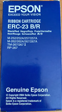 Epson ERC-23 B/R Ribbon Cartridge-Black/Red-Brand New-SHIPS N 24 HOURS picture
