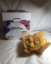 Premium Toner Cartridge 6025 - Yellow And Magenta Color ONLY Sealed picture