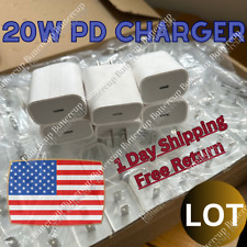 20W USB Type C Power Adapter Fast Charger Cube Block For iPhone iPad Android Lot picture