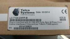 Telco Systems LC-7124-2XFP-B 2x10GE XFP SYNC CLOCK PHASE CLOCK quantity  picture
