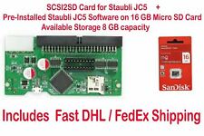 SCSI2SD 50Pin SCSI Hard to Micro Sd Converter+8gb PreInstalled OS Staubli JC5 picture