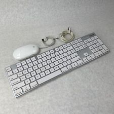 iHome IMAC-K120S Full Size Mac Keyboard USB w/ Apple A1152 Mighty Mouse picture