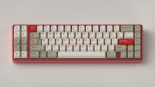 Noxary 378 Brass Edition Mechanical Keyboard Hyper Red Limited edition /10  picture