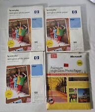 Set Of 4- Semi/ High Gloss Photo Paper READ (y) picture