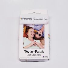 Polaroid 2x3 inch Premium ZINK Photo Paper TWIN PACK (20 Sheets) New picture