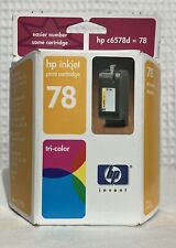 Genuine HP 78 Tri-Color Ink Cartridge New Sealed Dated 2003 picture