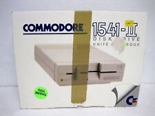 Vintage Commodore 1541-II Disk Drive w/Original Box & Users Guide-Powers Up picture
