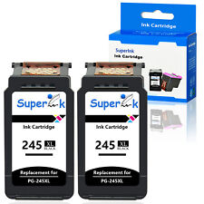 2x PG-245XL Black Ink Cartirdge for Canon PIXMA TS3122 MX490 MX492 MG3022 MG2520 picture