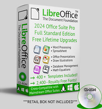 Libre Office Standard Edition Suite 2024 7.6.5 Windows LibreOffice Extras 64-Bit picture