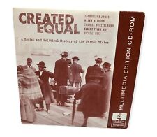 Rare Created Equal A Social & Political History Of The United States CD-ROM... picture
