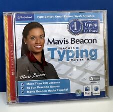 Mavis Beacon Teaches Typing Version 18 CD-ROM Windows MAC Broderbund picture