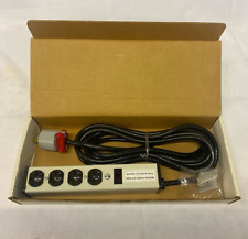 Used 20 Amp 4 Outlet Power Strip Wiremold ULB420-15 picture