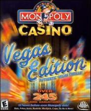 Monopoly Casino: Vegas w/ Manual PC CD board game slot machines gambling family picture