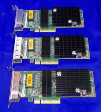 Lot 3 511-1422 SUN Oracle ATLS1QGE Quad Port Gigabit Adapter Cards Low Profile picture