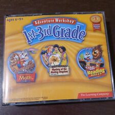 Adventure Workshop 1st-3rd Grade (CD-ROM, 2002, Learning Company) 3-Disc Set PC picture
