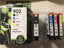 Genuine HP 902 Ink Cartridges Combo B/C/M/Y for HP 6962 6954 Printer-OEM-4PK picture