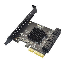 6 Port PCI-E Expansion Card Board Adapter PCI-E x4x8x16 6G SATA3.0 For ASMedia s picture