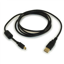 6ft USB 2.0 Certified 480Mbps Type A Male to Mini-B/5-Pin Gold Plated w/FERRITE picture