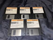 Vintage NetManage Ecco Pro 3.5”Floppy Disk Software Set 1-5 Version 3.0 picture