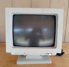 IBM PS/1  CRT Monitor  Computer monitor vintage Powers on For parts picture