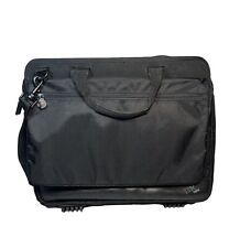 Vintage IBM Thinkpad Black Messenger Bag Padded Laptop Carrying Case Work Travel picture