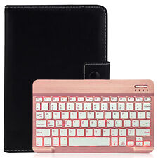 US For iPad 7th 8th 9th 10th Gen 10.2 10.9 Keyboard Universal Leather Case Cover picture
