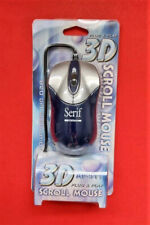 Serif 3D AP-911 Plug & Play Scroll Mouse 820 DPI Resolution, New, Sealed picture