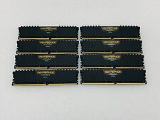 LOT OF 8 Corsair Vengeance LPX CMK128GX4M8X3600C18 128GB (8x16GB) DDR4 Memory picture