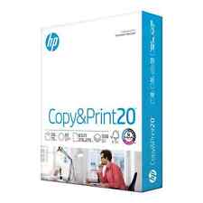 HP Office20 Printer Paper, White Letter Size 8.5