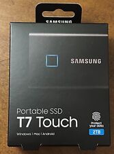 Samsung T7 Touch 2TB External USB-C 3.2 Gen 2 Portable SSD picture