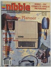 Vtg. Nibble Magazine Apple Computing March 1987 Garden Planner MINT picture